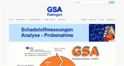 Desktop Screenshot of gsa-ratingen.de